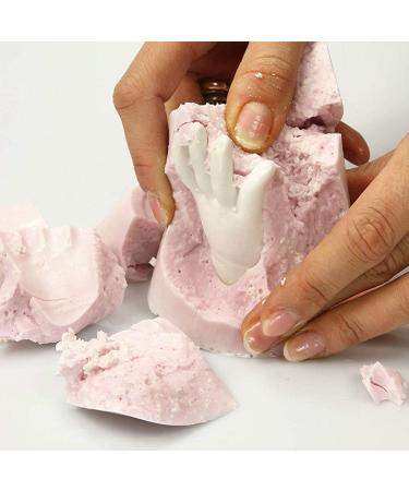Lucky Hands Baby Hand & Foot Plaster Print Set | Made in EU | Fast Impact Alginate | Perfect Gift for Mother's Day (0-6 Months 2-3 Models) - Buy Online on SooperMarket.com