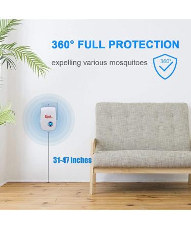 Bestzy Ultrasound Pest Control Repeller - 4-Piece Electronic Insect Defense for Cockroaches Mice & Mosquitoes - Effective International Shipping - Buy Online on SooperMarket.com