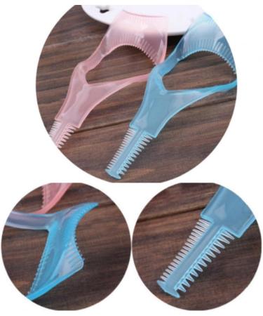 Pinicecore 3 in 1 Eyelash Makeup Tool - Mascara Guard Applicator & Comb - Perfect for Upper & Lower Lashes - Pink | International Shipping - Buy Online on SooperMarket.com