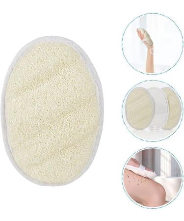 NOLITOY 3pcs Natural Loofah Sponge Set - Exfoliating Bath & Shower Body Brush for Spa Skincare & Makeup Removal - Buy Online on SooperMarket.com