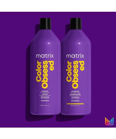 Matrix Color Obsessed Antioxidant Conditioner 33.8 Fl Oz (Pack of 1) | Prevents Fading, Enhances Hair Color | For Color Treated Hair, Sulfate-Free, Cruelty Free | Salon Quality - Buy Online on SooperMarket.com
