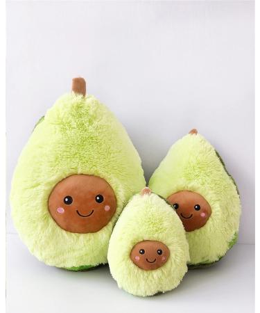Cute Avocado Plush Toy 11.81 Inches - Soft Fruit Stuffed Cushion Doll for Kids - Bedroom Decoration Gift - Christmas Birthday Valentine - No Legs - Buy Online on SooperMarket.com