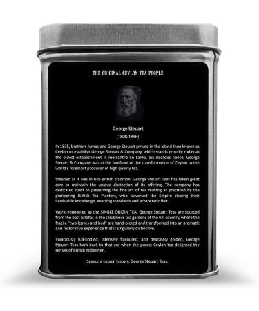 Steuarts Tea - Premium Grade One Gun Powder Ceylon Green Tea (GP1)-125g - Buy Online on SooperMarket.com