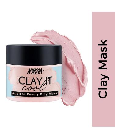 Nykaa Naturals Clay It Cool Mask - Antioxidant-Rich Face Mask for Youthful Glow & Improved Circulation - 3.5 oz - International Shipping Available - Buy Online on SooperMarket.com