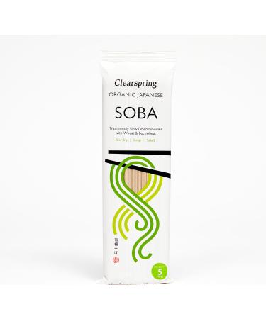 Clearspring Organic Japanese Soba Noodles 200g (Pack of 12) - Buy Online on SooperMarket.com