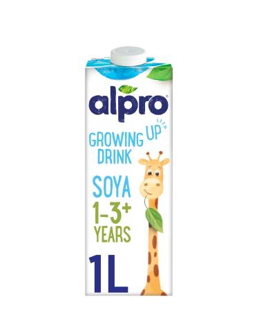 Alpro Soya Growing-Up Plant-Based Long Life Drink Vegan & Dairy Free 1L