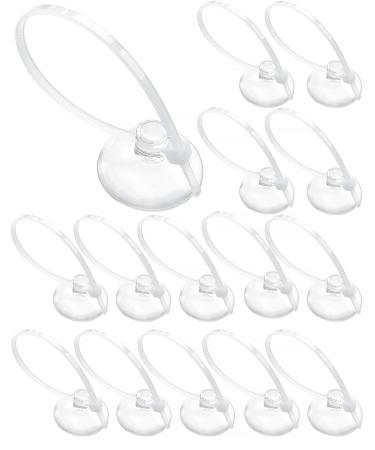 Jetop 50 pack suction cup aquarium and 100 pieces of adjustable zippers cable set aquarium accessories for holding airline tubing reptiles hammocks and decorations shrimp nest binding moss