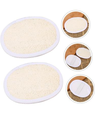 6 Pcs Natural Bath Towel & Luffa Scrubber Set - Eco-Friendly Face Sponge & Body Cleaning Gloves for Spa-Like Bath Experience - Buy Online on SooperMarket.com