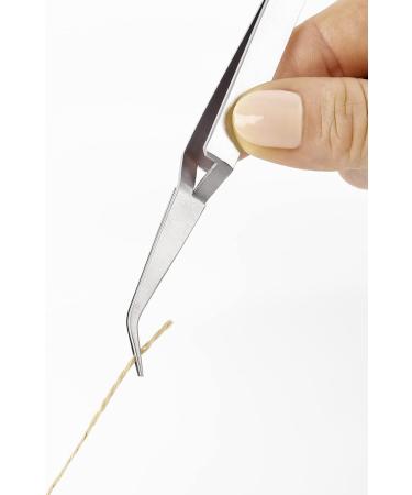 REMOS Stainless Steel Curved Tip Clamp Tweezers 11.5cm - Precision Tool for eCommerce International Shipping - Buy Online on SooperMarket.com