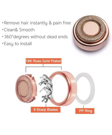 Facial Finishing Replacement Head - Compatible with Ladies Razor for Smooth Results - Buy Online on SooperMarket.com