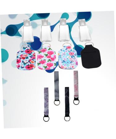 minkissy 4 Sets Keychain Bottle Cover Key Fob Key Holder Keyring Lipstick Neoprene - Buy Online on SooperMarket.com