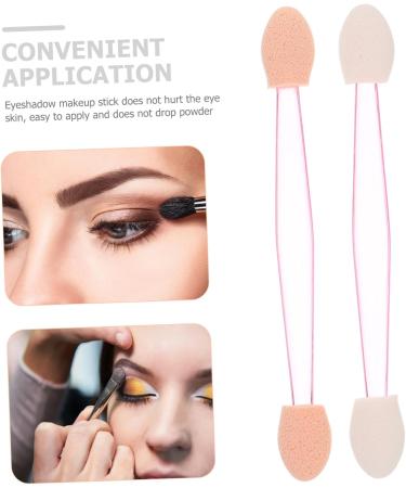 WOONEKY 1 Set Eye Shadow Brush Sponge Tip Applicator Beauty Sponge Eyeshadow Makeup Applicator Plastic - Buy Online on SooperMarket.com