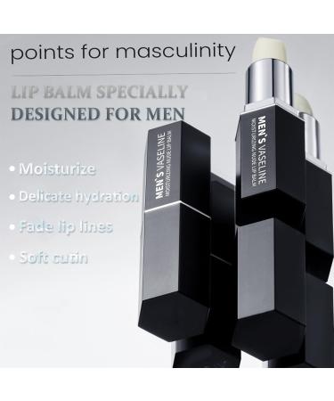 Mens Lip Balm Matte Finish Natural Lip Balm Stick with Shea Butter - Lip Care Tinted Lip Balm Lip Moisturiser offers 24h Deep Moisture - Protect & Hydrate Lip Balm Stick for Dry & Cracked Lips - Buy Online on SooperMarket.com