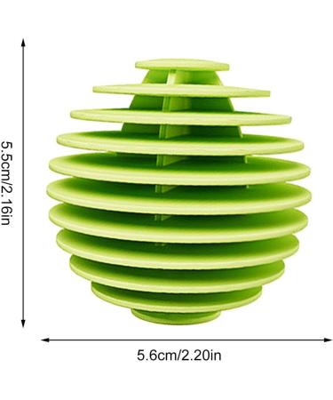 Laundry Balls for Dryer - Laundry Scrubbing Balls Multi-Layer Vane Laundry Balls Anti-tangling Reusable Scrubbing Balls Anti Static Efficient Washer Balls for Quick Drying Welts Green - Buy Online on SooperMarket.com