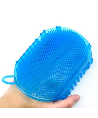 Hilai Silicone Massage Glove Smooth Slimming Anti-Cellulite Massage Brush Bath Massage Glove Massage Relaxation 1pc