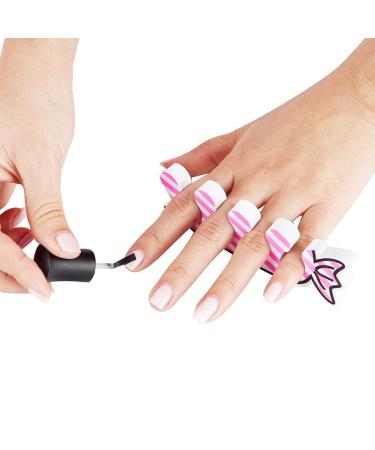 DomeStar Toe Separators Set - 24PCS Soft Foam Toe Cushions, Finger Separator Tool in 3 Colors for Party Spa Supplies - Buy Online on SooperMarket.com