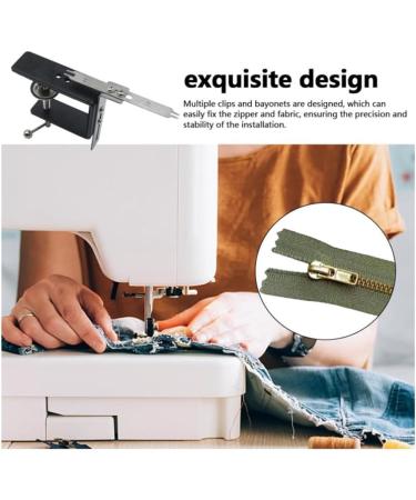 Yodaoli Zipper Jig Slider - Stainless Steel Zipper Pull Tool & Sewing Accessory | Quick Zipper Jig Tool (1 Pack) for Easy Use - Buy Online on SooperMarket.com