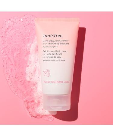 innisfree Cherry Blossom Dewy Glow Jam Cleanser - 5.29 Fl Oz (Pack of 1) - Buy Online on SooperMarket.com