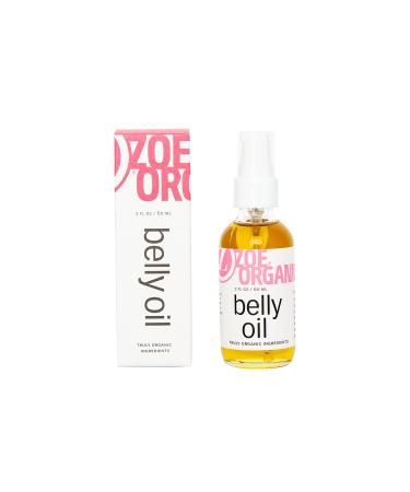 Zoe Organics Belly Oil - Organic Pregnancy Skin Support Nourishing Oil for Stretch Marks & Scarring (2 oz - Buy Online on SooperMarket.com