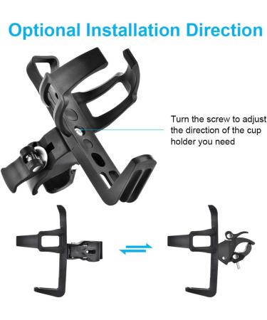 2PCS Lightweight Bicycle Water Bottle Cages - Easy to Adjust & Install | Strong Bike Holder - Buy Online on SooperMarket.com