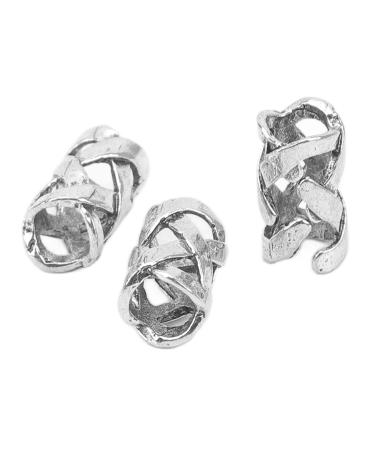 20pcs Vintage Hair Beads Accessories - Smooth Surface Beard Beads for Women | Free Styling & Wide Use - Buy Online on SooperMarket.com