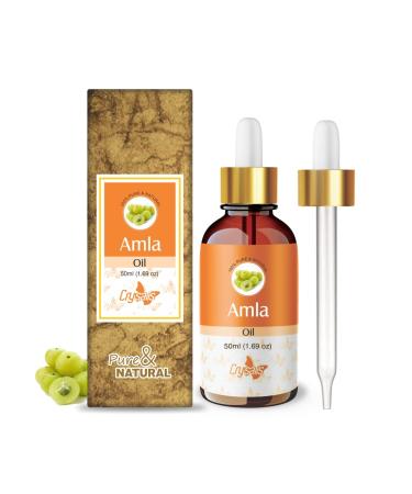 Crysalis Amla (Phyllanthus Emblica) Oil|100% Pure & Natural Undiluted Essential Oil Organic Standard For Skin & Hair Care|Therapeutic Grade Oil Healthy Hair Nourishes Scalp (50ml)