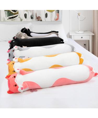 Mewaii 36in Long Cat Plush Pillows Stuffed Animals Squishy Pillows - Plushie Cute Kitty Sleeping Hugging Plush Pillow Soft Toys for Kids(Pink) 36inch/90cm Pink Cat 2023 36inch/90cm - Buy Online on SooperMarket.com