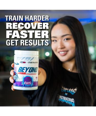 EHP Labs x Ghostbusters Beyond BCAA Powder Amino Acids Supplement for Muscle Recovery - 8g Sugar Free BCAAs Amino Acids Post Workout Recovery Powder & EAA Amino Acids Powder - 60 Servings (Ecto Freeze) Ecto Anti-Freeze - Buy Online on SooperMarket.com