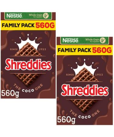 Chocolate Cereal Bundle With Shreddies The Coco One 560g (2 Pack)