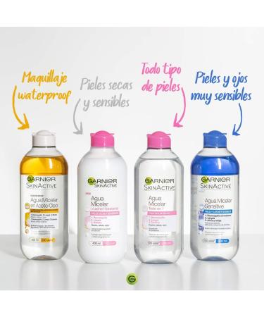 Garnier Facial Makeup Remover 100ml Gentle Effective Cleansing for All Skin Types | Shop Internationally - Buy Online on SooperMarket.com