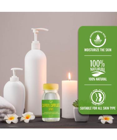Buy Cosmetic Grade Caprylyl Caprylate/Caprate - Emollient for Sensitive Skin Body & Baby Care - 3.52 Oz - International Shipping Available - Buy Online on SooperMarket.com