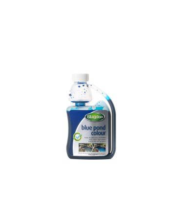 Blagdon Blue Pond Water Colour Reduces Algae Growth Helps Protect Fish from Predators 250ml treats 31 000 litres 250 ml