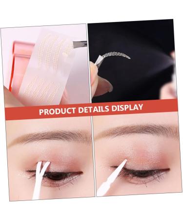 minkissy 6 Rolls Lace Double Eyelid Sticker Instant Eye Lift Strips for Women Eye Lift Tape for Droopy Lid Double Eyelid Tapes Stickers Eyelid Shadow Stickers Adhesive Strip With Hat Lifter - Buy Online on SooperMarket.com