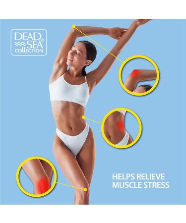 Dead Sea Collection Eucalyptus Bath Salts - 970g Organic Sea Salt for Relaxation & Aromatherapy Spa Experience - Buy Online on SooperMarket.com
