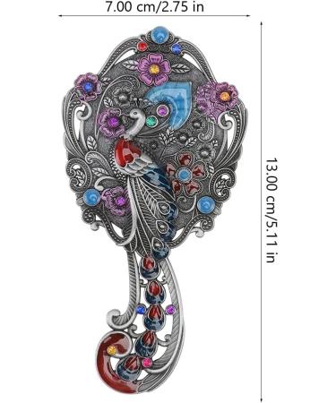 Uonlytech Vintage Handheld Magnifying Mirror Set - Antique Vanity Mirror and Comb Gift for Women and Girls - Buy Online on SooperMarket.com