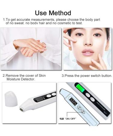 Digital Skin Moisture Detector - USB Facial Analyzer & Portable Skin Tester for Home & Salon Beauty - Buy Online on SooperMarket.com