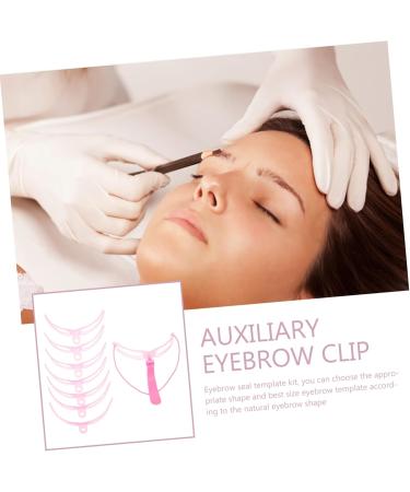Angoily 3 Sets Eyebrow Aid Specialty Tools Grooming Brow Stencil Portable Brow Stencils Artifact Miss - Buy Online on SooperMarket.com