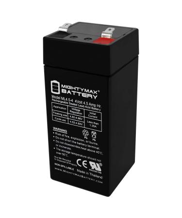 Mighty Max Battery 4 Volt 4.5 Ah SLA Battery for Fi-Shock Electric Fence
