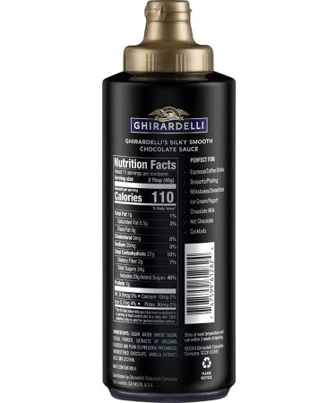 Ghirardelli Chocolate Flavored Sauce 16 fl. oz. Squeeze Bottle - 1 Pound - Buy Online on SooperMarket.com