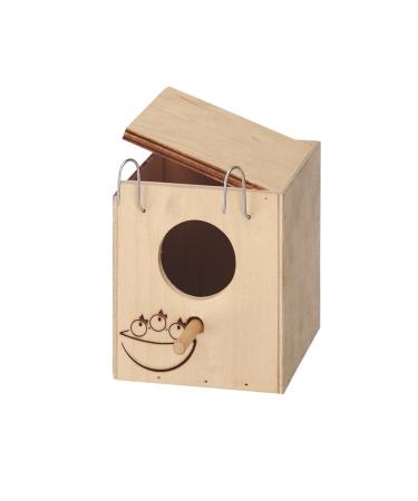 Ferplast Bird Box Bird House Nesting Box Nest Birds FSC Wood MINI