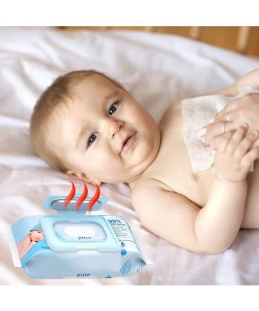 LITM Baby Wipe Warmer: Portable USB Wet Wipes Dispenser - Quick 10 Mins Top Heater (Blue) - Buy Online on SooperMarket.com