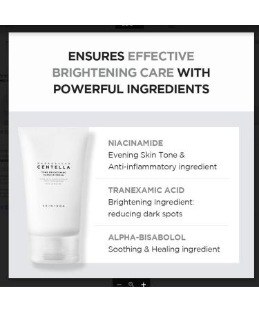 Buy SKIN1004 Madagascar Centella Tone Brightening Capsule Cream - 75ml Non-Sticky Hydrating Formula | Shop Internationally at Your Store Name - Buy Online on SooperMarket.com