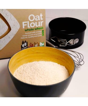 Organic Oat Flour 32oz (907g) - Gluten-Free, Natural, Vegan | Buy Online - Buy Online on SooperMarket.com