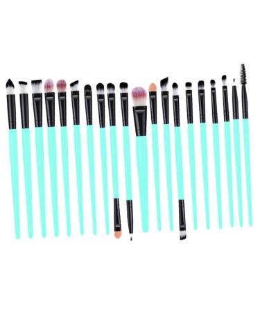 WOONEKY 20pcs Eyelash Eye Shadow Brush Makeup Brush Kit Eyeshadow Tools Shadow Eye Shadow Brush Size 1 As Shown
