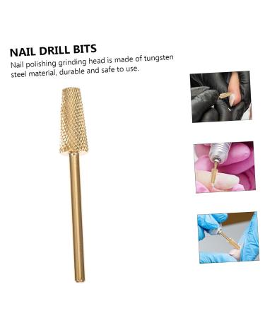 Gogogmee Nail Polisher Pedicure Tools Nail Polishing Shape Tools Nail File Bits Manicure Pedicure Bit Manicure Grinding Head Nail Art Drill Bits Nail Art Bits Nail Drill Head Tungsten Steel - Buy Online on SooperMarket.com
