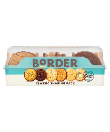 Border SHARING BOX Biscuits 4 x 400g Pack