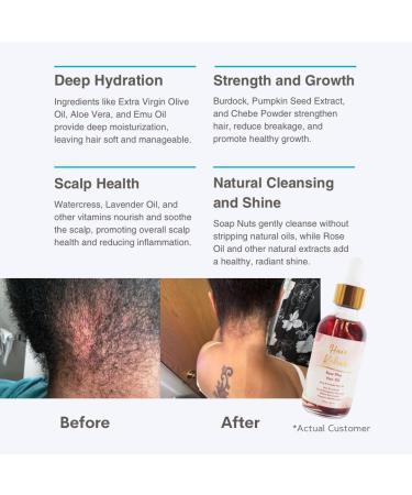 West Davis Hair Care Multi-Use Rose Play Oil | DHT Blocker & Moisturizer for Hair & Skin | Lightweight & Nourishing for Low Porosity Hair - Buy Online on SooperMarket.com