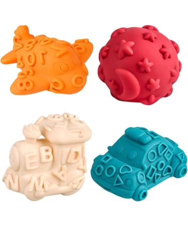 Shop Sensory Squeezing Rattling Balls - Colorful Soft Massage Toys for All Ages | Perfect Multisensory Gift - Buy Online on SooperMarket.com