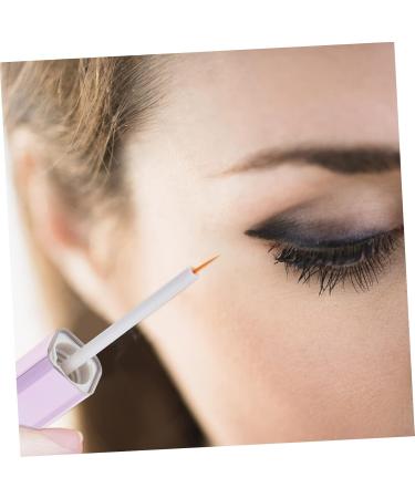 CANIGHT 6pcs Empty Eyelashes Mini Containers Lash Containers Eyeliner Tube with Applicator Makeup Purple Abs - Buy Online on SooperMarket.com