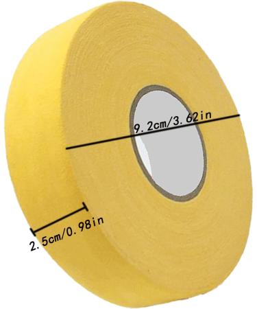 Buy Eterspr Anti-Slip Racking Tape for Ice Hockey & Sports - 2 Rolls in Rose Red & Yellow - Buy Online on SooperMarket.com